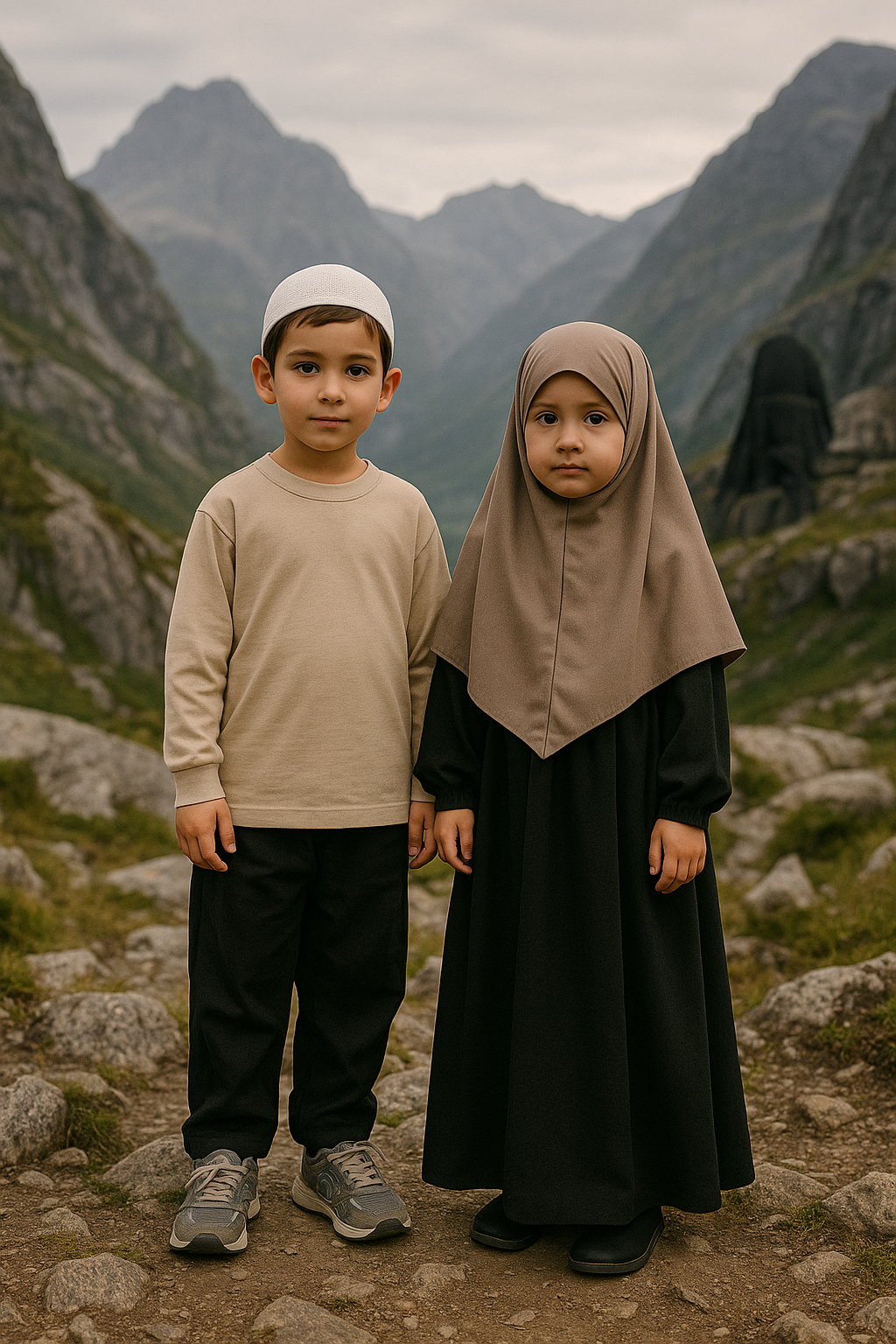 Vêtements islamiques enfant - tenues confortables pour les petits