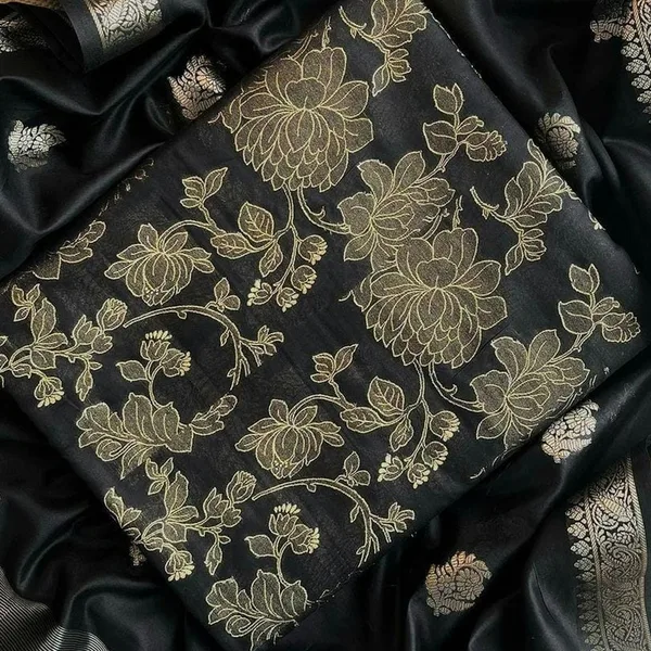 Abaya Dubaï noire brodée doré