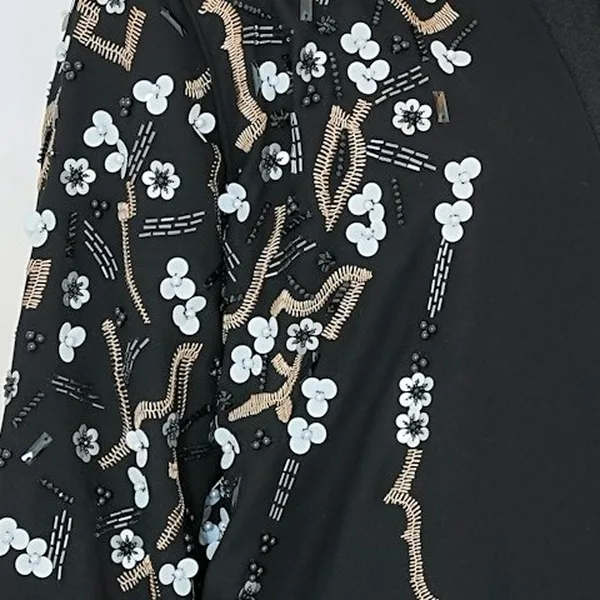 Abaya kaftan émirati brodée