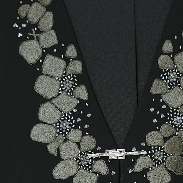 Abaya kimono brodé chinois