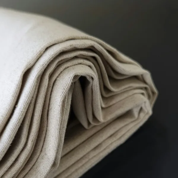 Hijab coton égyptien noir blanc cassé