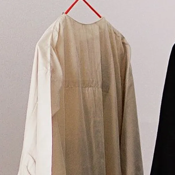 Qamis pakistanais coton naturel beige