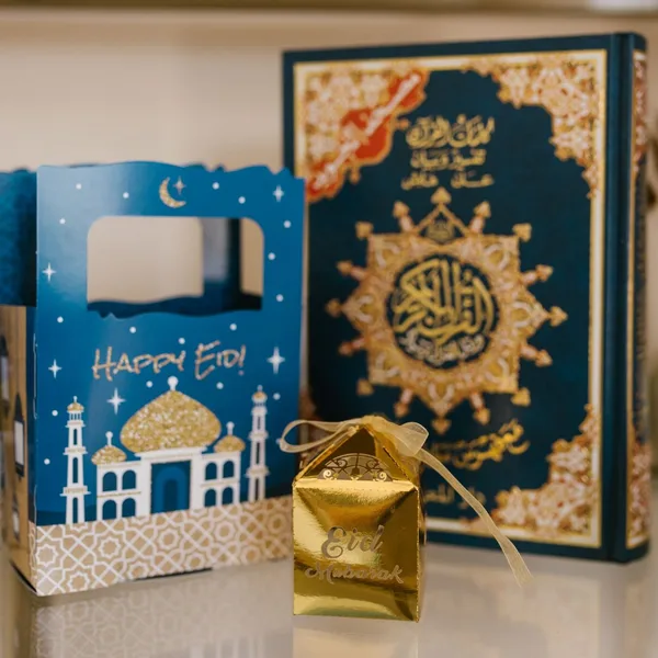 Coffret cadeau Aïd enfant chocolat livre