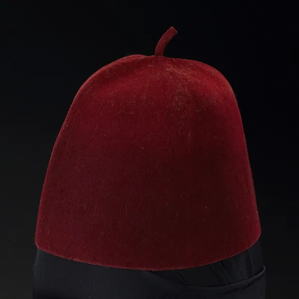 Chéchia tunisienne rouge ottoman