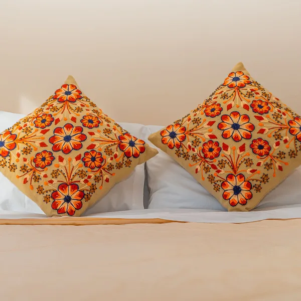 Coussin oriental brodé 45×45 set 2