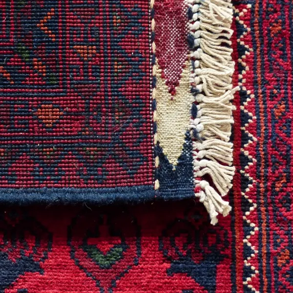 Tapis salon oriental persan bordeaux
