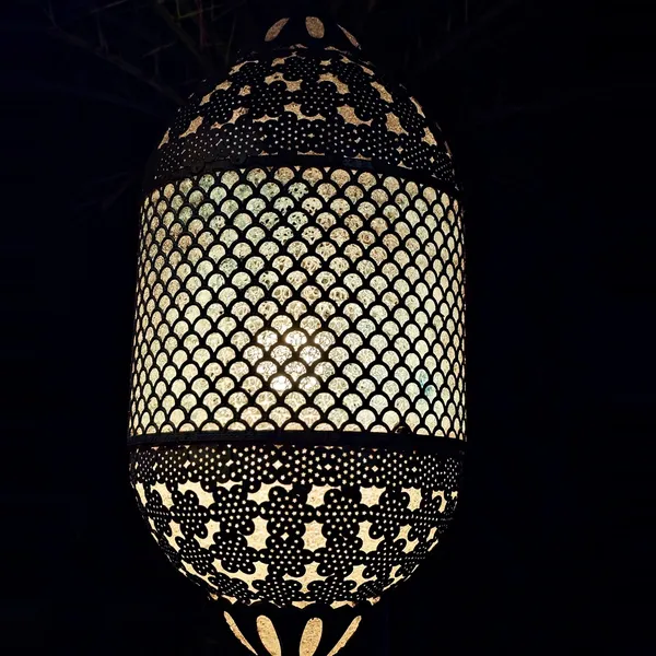 Lustre arabe oriental étoile métallique