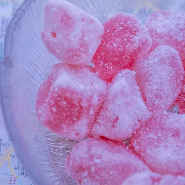 Loukoum turc rose pistache assortiment