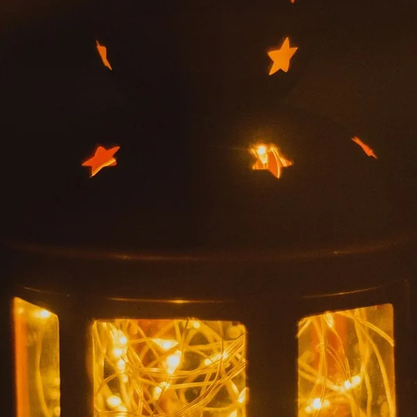 Lanterne Ramadan LED étoile féerique