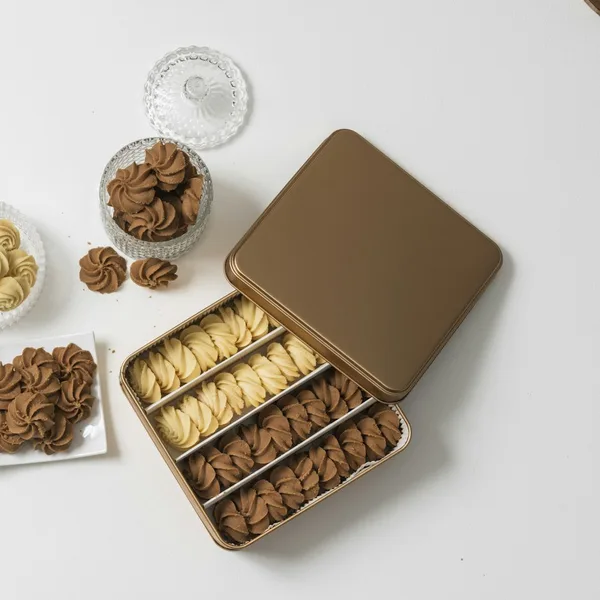 Boîte biscuits Aïd Moubarak métal collector
